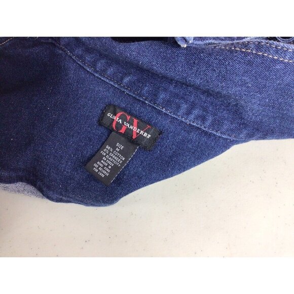 Gloria Vanderbilt Vintage Jean Jacket Womens Medium - Picture 3 of 7